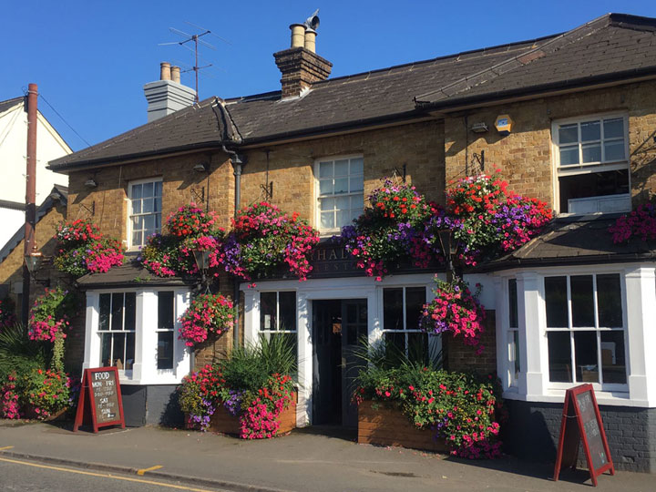 Pub front Sunningdale